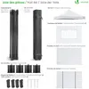 VOUNOT® Pavillon 3x3m, Wasserdichter Faltpavillon, Faltbar Produktbild-Vorschau 2
