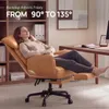 Kancelářská židle s otočnými podloketníky, sedákem a Náhled obrázku produktu 4