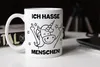 Einhorn Spruch - Ich hasse Menschen Kaffee-Tasse Trend Produktbild-Vorschau 5