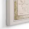 Hochwertige Canvas Weltkarte mit Kork-Pinnwand - 150x100 cm Produktbild-Vorschau 3