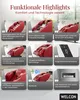 Massagesessel WELCON Prestige II Longlife Kunstleder rot / Produktbild-Vorschau 6
