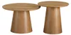 Bronx71 Couchtisch Set Ash rund Ø50 / 62 cm Eiche hell Produktbild-Vorschau 12