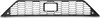 Onderste grille voorbumper, 5F0853667m, zwart, ABS. Productafbeelding-voorbeeld 1