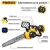 Tronçonneuse électrique de 12 pouces, équipée de 2 Voir les images du produit 2