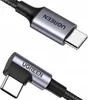 Ugreen USB-C (straight) / USB-C (angled) PD QC 60W 3A 0.5m Anteprima dell’immagine prodotto 1