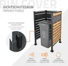ML-Design ohrádka pro 1 odpadkový koš, vzhled antracitového Náhled obrázku produktu 2