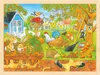 Dřevěné puzzle Zahrada s 96 dílky Náhled obrázku produktu 1