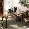 Bureau HOMCOM pour ordinateur, au design industriel, avec Voir les images du produit 2
