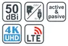 EVOLVEO Xany 1 LTE 230/5V, 50dBi aktivní pokojová anténa Náhled obrázku produktu 8