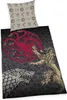 A bedding set featuring Game of Thrones house sigils and creatures. Produktbild-Vorschau