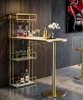 Bartheke mit Metallregalen und Kunstmarmor Luxy Produktbild-Vorschau 14