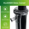 KLAMER Slow Juicer Gemüse und Obst, Entsafter mit Produktbild-Vorschau 2