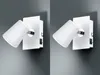 LED Wandstrahler 2er Set Weiß matt Spot schwenkbar 6,5W - Produktbild-Vorschau 1