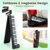 COSTWAY 88 keyboard digitální klávesy skládací, dětské Náhled obrázku produktu 4