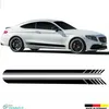 Autotür Seitenstreifen Aufkleber Mercedes 200x10cm | Vinyl Produktbild-Vorschau 1