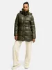 Tazzio Damen Steppmantel F802 (Khaki, XL) Produktbild-Vorschau 2