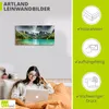 ARTland Leinwandbild Bergsee Größe: 100x50 cm Produktbild-Vorschau 3