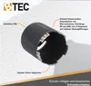 A close-up promotional image of a diamond core drill bit with descriptive text and branding. Produktbild-Vorschau