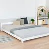 Skandinavisches Doppelbett COMFY 160 x 200 weiß Produktbild-Vorschau 2