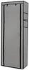 Intirilife Faltschrank 170x58x28 cm in ASCH GRAU - mit Produktbild-Vorschau 1