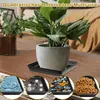 Pflanzenuntersetzer Set 8 Stück,eckig, 25 cm, stabil, Produktbild-Vorschau 7
