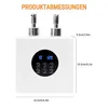 Professioneller Massageölwärmer doppelt mit Timer | 4 Produktbild-Vorschau 2