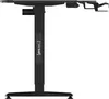A black adjustable desk frame on a white background. Produktbild-Vorschau