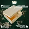Creative Deco Holzkiste mit Deckel Erinnerungsbox - 29 x 25 Produktbild-Vorschau 3