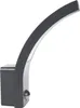 A gray and silver LED lamp with a motion sensor, shown in profile against a white background. Anteprima dell’immagine prodotto