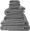 10er Handtuch Set Anthrazit / Grau 2x Duschtuch 4x Handtuch Produktbild-Vorschau 2