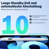 A stylus pen is shown in front of a large graphic displaying the number '10' and feature highlights. Produktbild-Vorschau