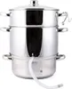 Grafner 8,5 Liter Dampfentsafter aus Edelstahl, Durchmesser Produktbild-Vorschau 4