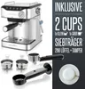 HEINRICHS Espressomaschine, Barista Siebträgermaschine mit Produktbild-Vorschau 4
