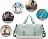 keepgogo Sporttasche Reisetasche, grün, mit Schuhfach, Produktbild-Vorschau 8