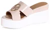 topschuhe24 3084 Damen Lack Keilabsatz Sandaletten XXL Produktbild-Vorschau 2