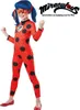 Ladybug-Kostüm für Kinder Overall mit Maske rot-schwarz Produktbild-Vorschau 1