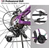 HILAND 26 Zoll Mountainbike Damen mit Lock-Out Federgabel Produktbild-Vorschau 5