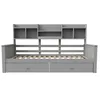 Flieks Holzbett Schlafsofa 90x200cm mit Schubladen, Produktbild-Vorschau 5