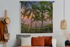 MuchoWow® Wandteppich Wandbehang Palme - Tropisch - Meer Produktbild-Vorschau 4