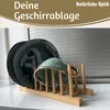 LS-Leben Stil Holz Abtropfgestell 34cm Bambus Abtropfgitter Produktbild-Vorschau 3