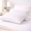 Kopfkissen - Kissenbezug - 50x70cm - Gestreift - weiß Produktbild-Vorschau 2