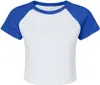 Bella Women´s Micro Rib Raglan Baby Tee Produktbild-Vorschau 3