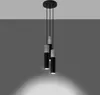 Lampada a sospensione BORGIO 3P nero 3xGU10 10W Anteprima dell’immagine prodotto 9