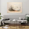 Bilder auf glas - Einteilig - Vogel Weiß Reiher - 100x70cm Produktbild-Vorschau 6