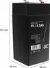 Batterie Green Cell AGM VRLA 4V 4,5Ah sans entretien pour Voir les images du produit 11