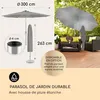 Blumfeldt Parasol de Jardin Exterieur et Balcon, Panneaux Voir les images du produit 6