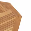 vidaXL Tavolo da giardino pieghevole 120x120x75 cm in legno Anteprima dell’immagine prodotto 8