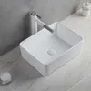 Umywalka Nablatowa Ceramiczna Stawiana Biała Blat Elegancka Podgląd zdjęcia produktu 10