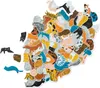 299 Cats (and a Dog) 300 Piece Cluster Puzzle Produktbild-Vorschau 5