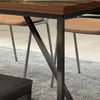 Esstisch im Industriestil fš¹r 6 Personen aus Holz und Produktbild-Vorschau 9
